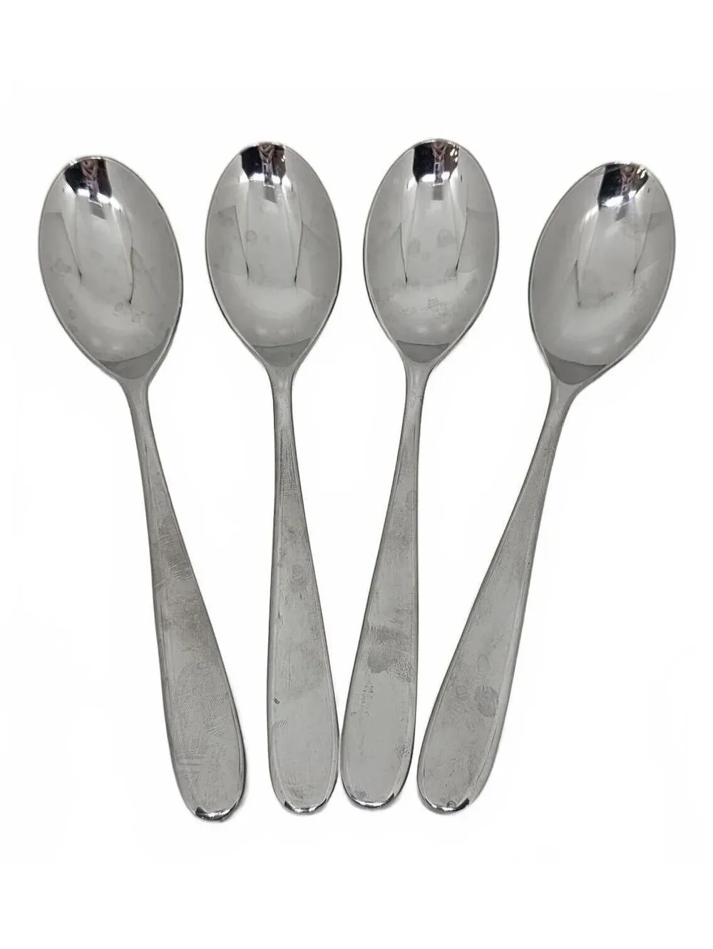 Set of 4 Craft Kitchen Classic Stainless Steel Dinner Spoons 7